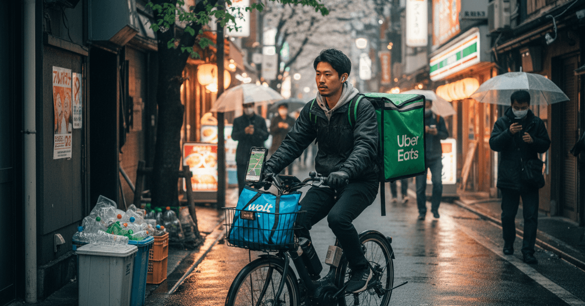 配達して稼ぐ：Uber Eats（ウーバーイーツ）配達員のリアルガイド