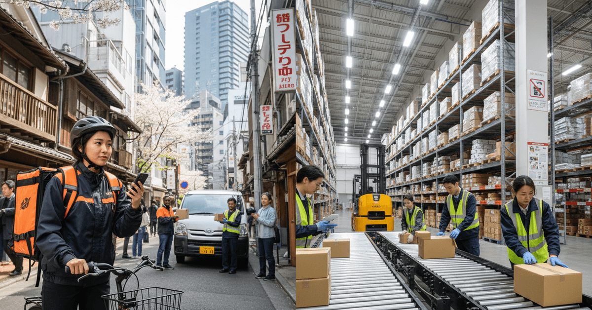 Working in Japan Without Japanese: Delivery and Warehouse Jobs