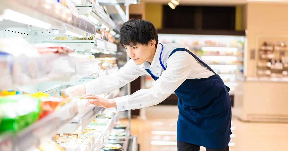 日本のスーパーマーケットでの求人情報 ― レジ・品出しスタッフ募集中