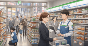 日本のファミリーマートでのアルバイト：柔軟なシフト、安定した収入、そして地域の情報もゲット